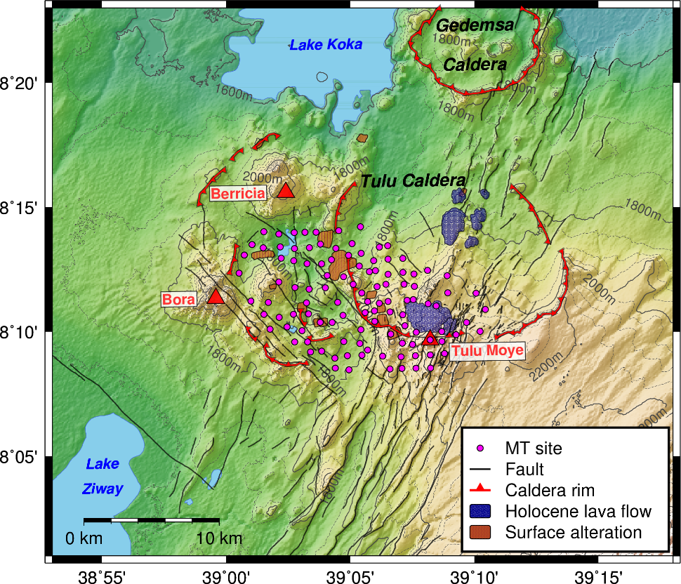 Imaging volcanic geothermal systems – Earth and Planetary Magnetism ...